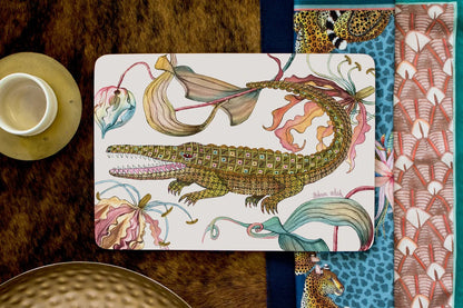 Feather Napkins in Coral - Set of 2 - Hosted by Kelly Gaudreau