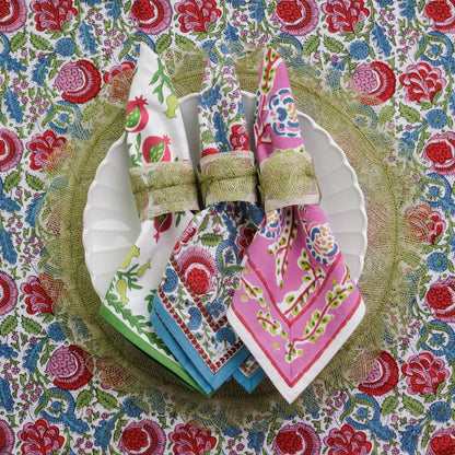 Fern Poplar Leaf Napkin Rings Set of 4 - Hosted by Kelly Gaudreau