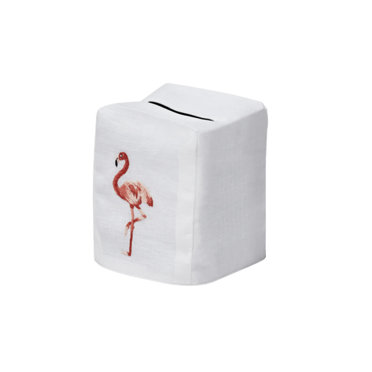 Flamingo Tissue Box Cover - Hosted by Kelly Gaudreau