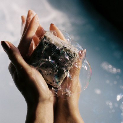 Morning Exfoliating Peppermint Soap Brick