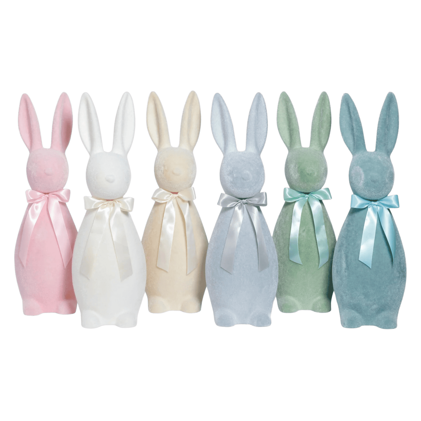 Flocked Button Nose Bunny - Large - Hosted by Kelly Gaudreau