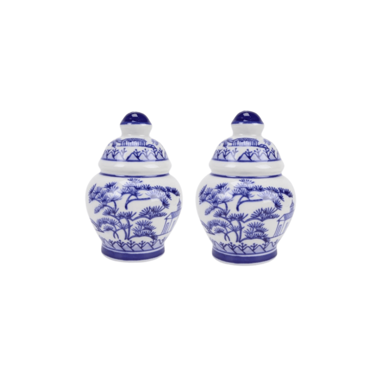 Floral and Village Salt and Pepper Shaker - Hosted by Kelly Gaudreau