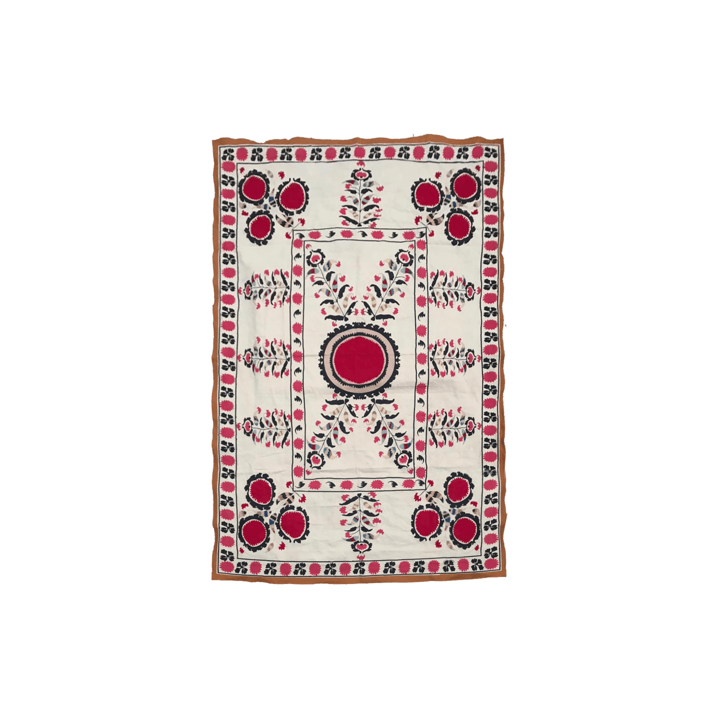Floral, Black/Red/Multi Tablecloth - Hosted by Kelly Gaudreau