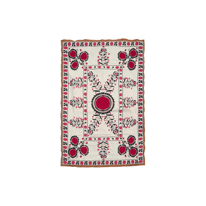 Floral, Black/Red/Multi Tablecloth - Hosted by Kelly Gaudreau