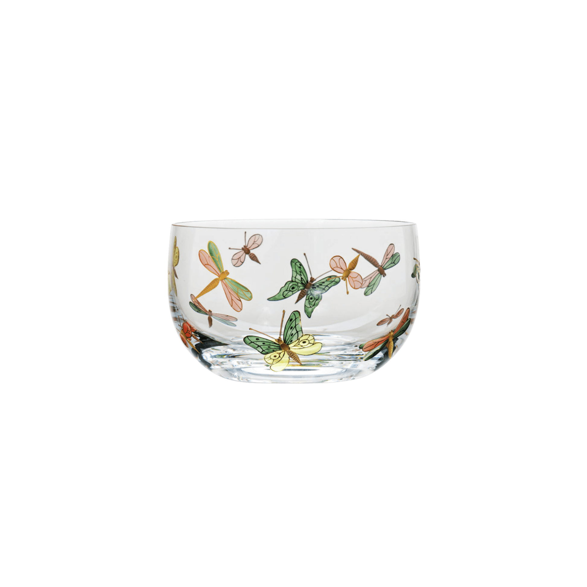 Fly Fusion Painted Small Round Bowl - Hosted by Kelly Gaudreau