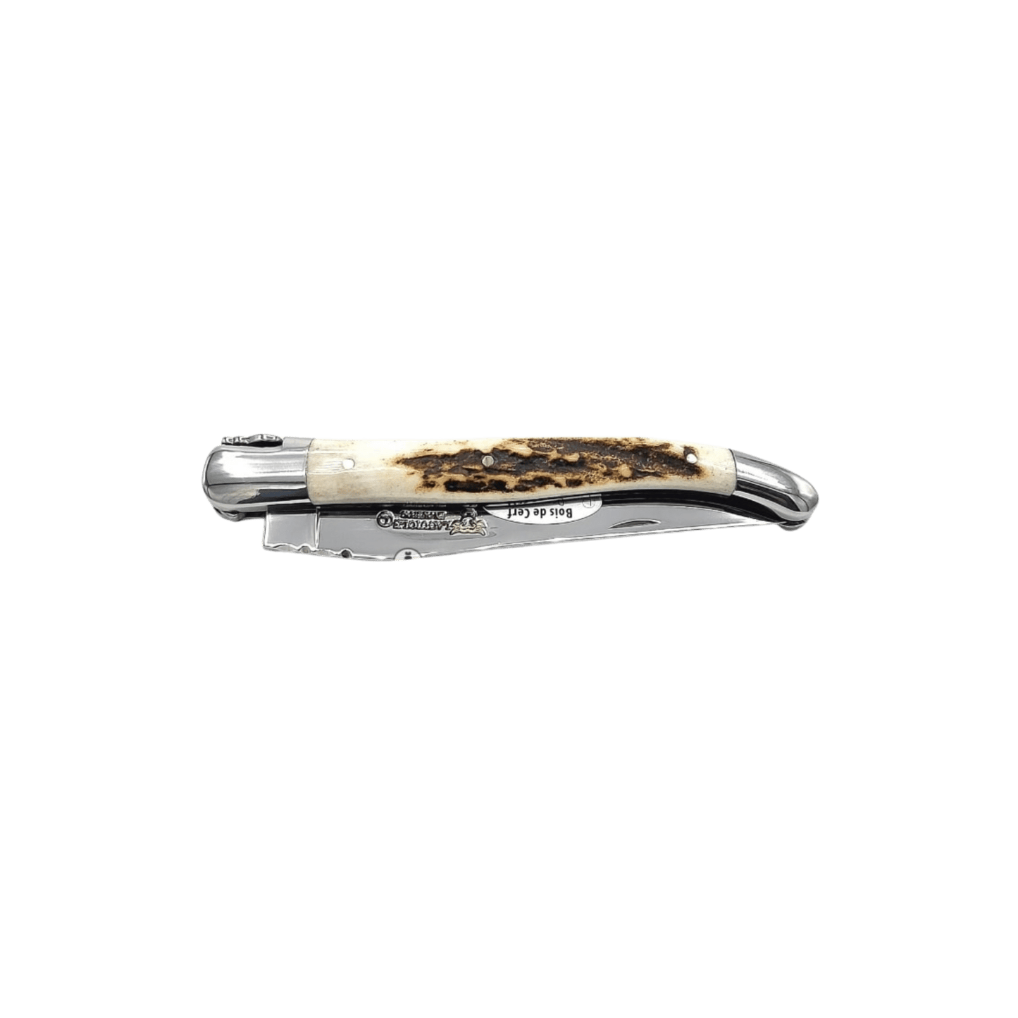 Forge de Laguiole Deer Antler Handle Pocket Knife - Hosted by Kelly Gaudreau