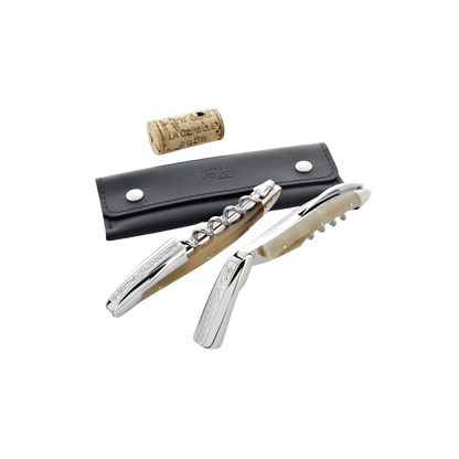 Forge de Laguiole Pinot Noir Light Horn Handle Corkscrew - Hosted by Kelly Gaudreau
