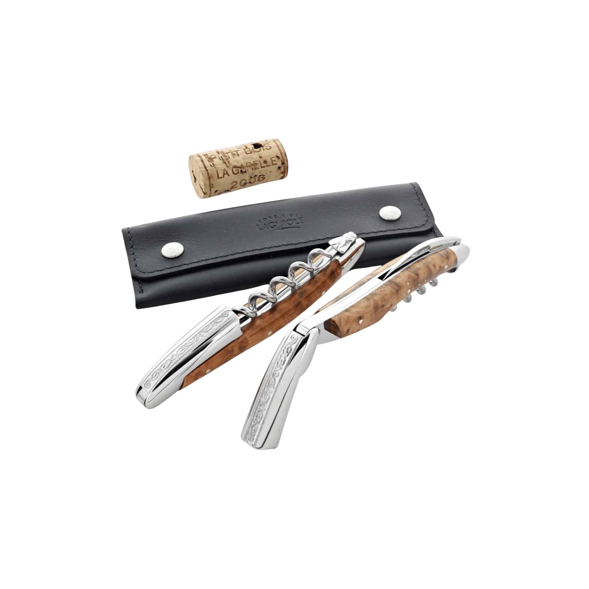 Forge de Laguiole Pinot Noir Thuya Handle Corkscrew - Hosted by Kelly Gaudreau