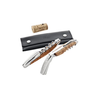 Forge de Laguiole Pinot Noir Thuya Handle Corkscrew - Hosted by Kelly Gaudreau