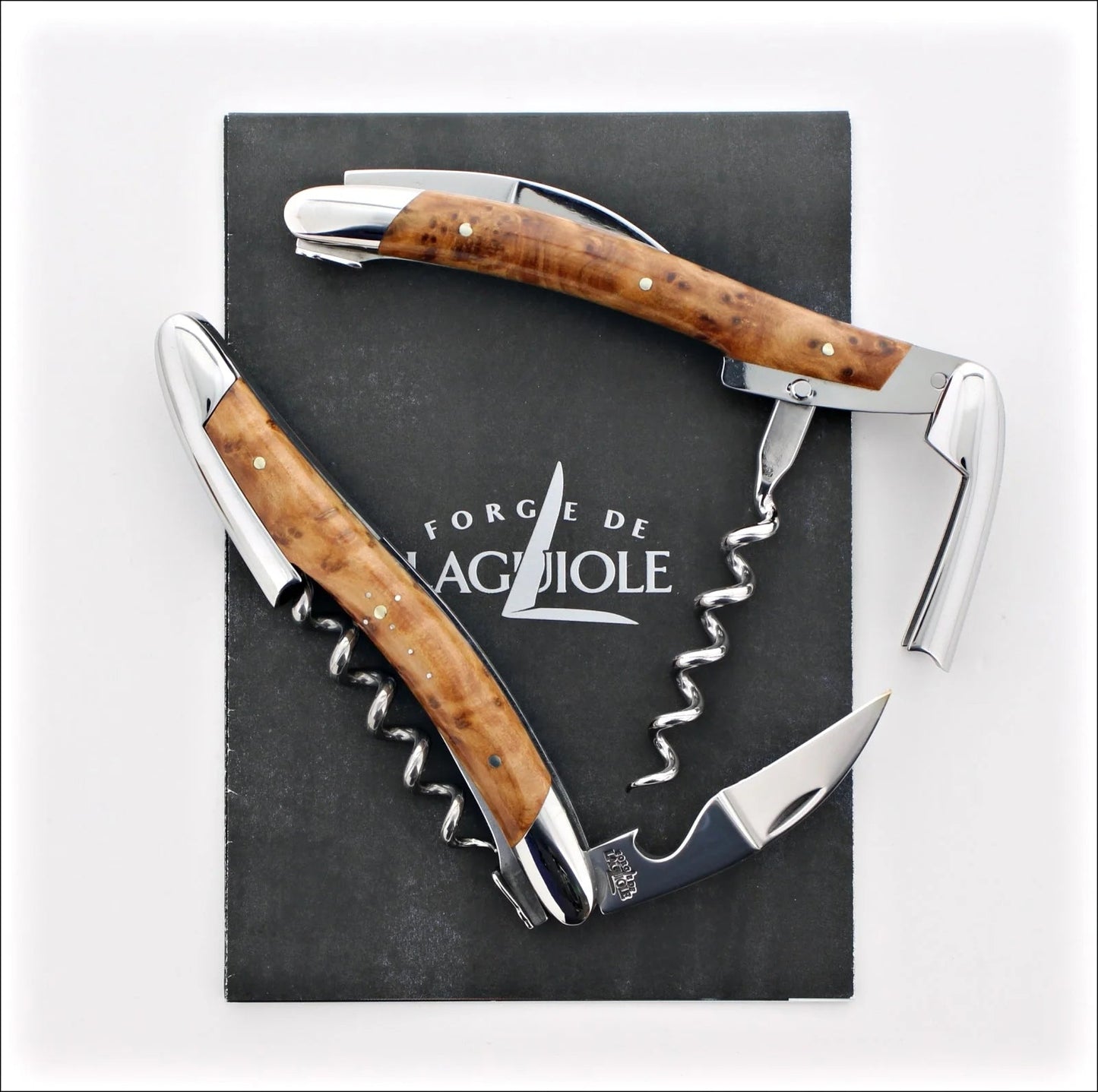 Forge de Laguiole Pinot Noir Thuya Handle Corkscrew - Hosted by Kelly Gaudreau