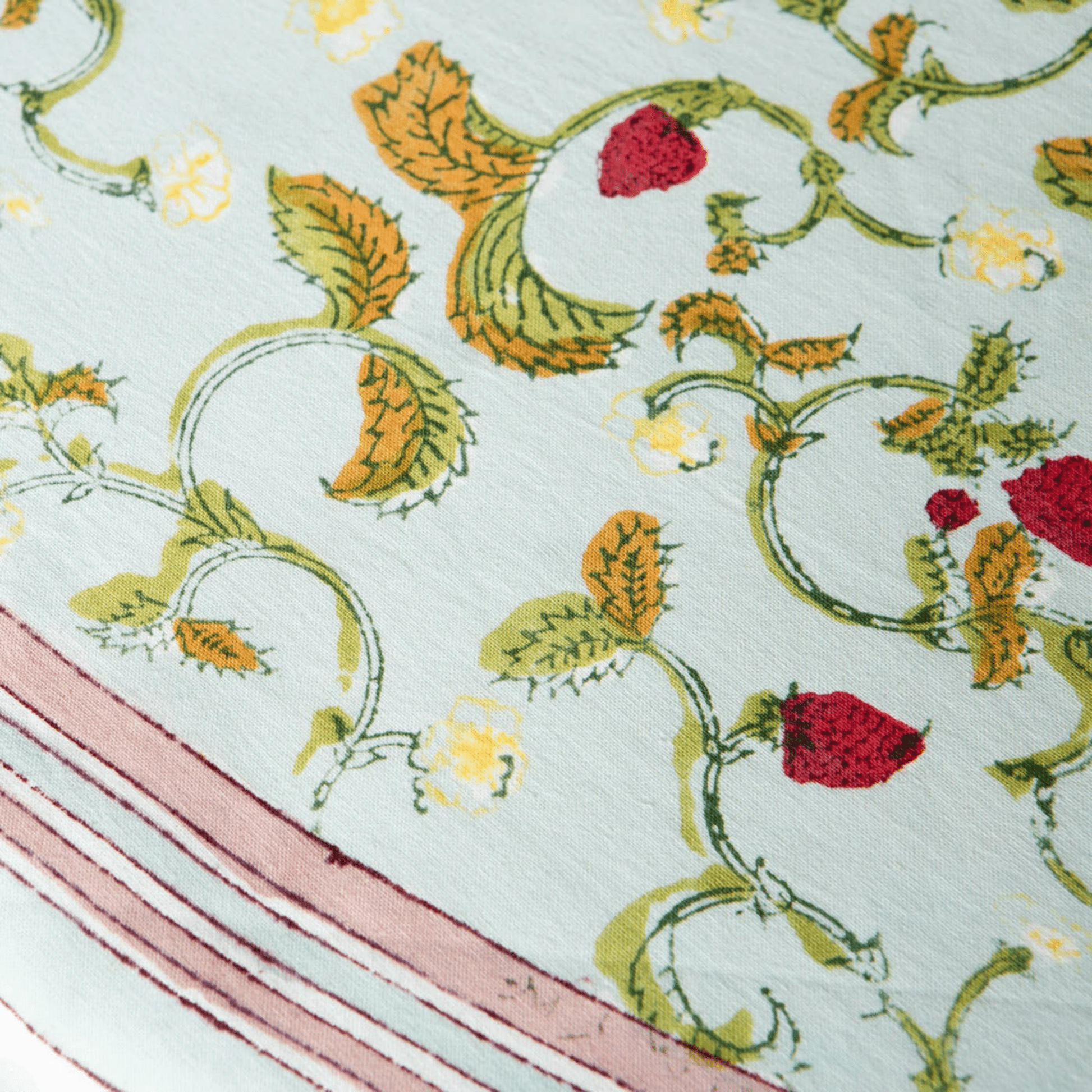 French Tablecloth - Strawberry Blue - Hosted by Kelly Gaudreau