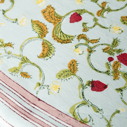 French Tablecloth - Strawberry Blue - Hosted by Kelly Gaudreau