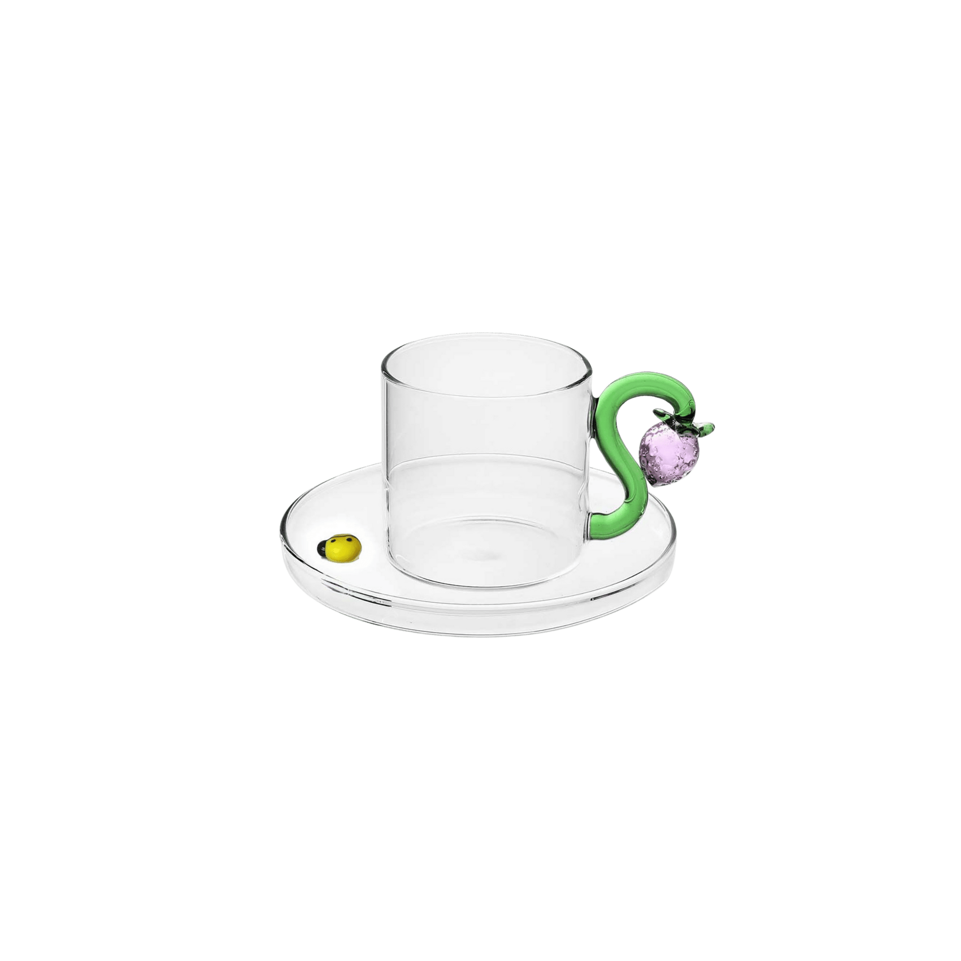 Fruits & Flowers - Coffee Cup with Saucer Strawberry - Hosted by Kelly Gaudreau