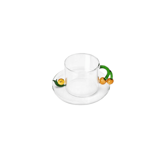 Fruits & Flowers - Teacup with Saucer Snail - Hosted by Kelly Gaudreau