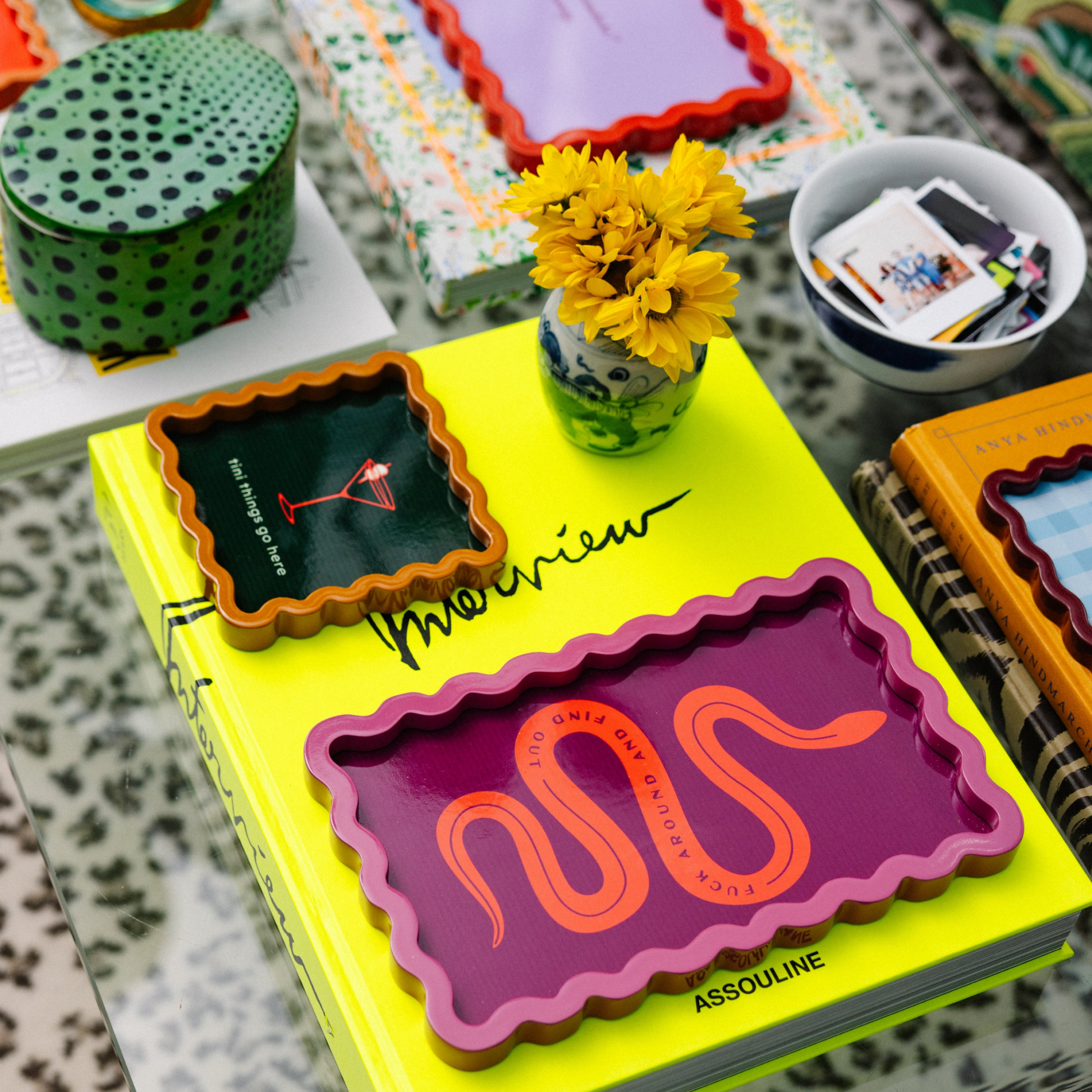 Fuck Around Lacquer Tray - Hosted by Kelly Gaudreau