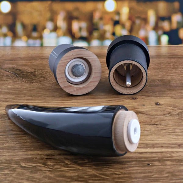 Full Aubrac Cattle Horn Pepper Mill - 11.75 Inches "One - of - a - Kind" - Hosted by Kelly Gaudreau