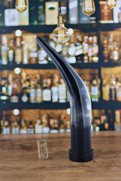 Full Aubrac Cattle Horn Pepper Mill - 11.75 Inches "One - of - a - Kind" - Hosted by Kelly Gaudreau