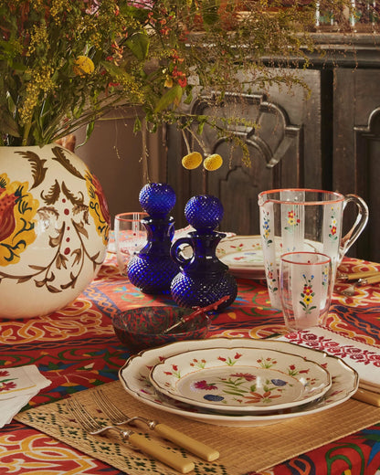 Galeano Oil and Vinegar Bottle in Blue - Hosted by Kelly Gaudreau