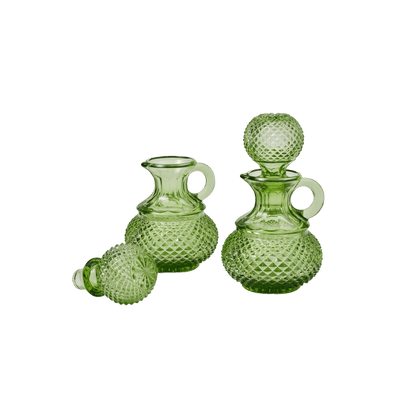 Galeano Oil and Vinegar Bottle in Olive - Hosted by Kelly Gaudreau