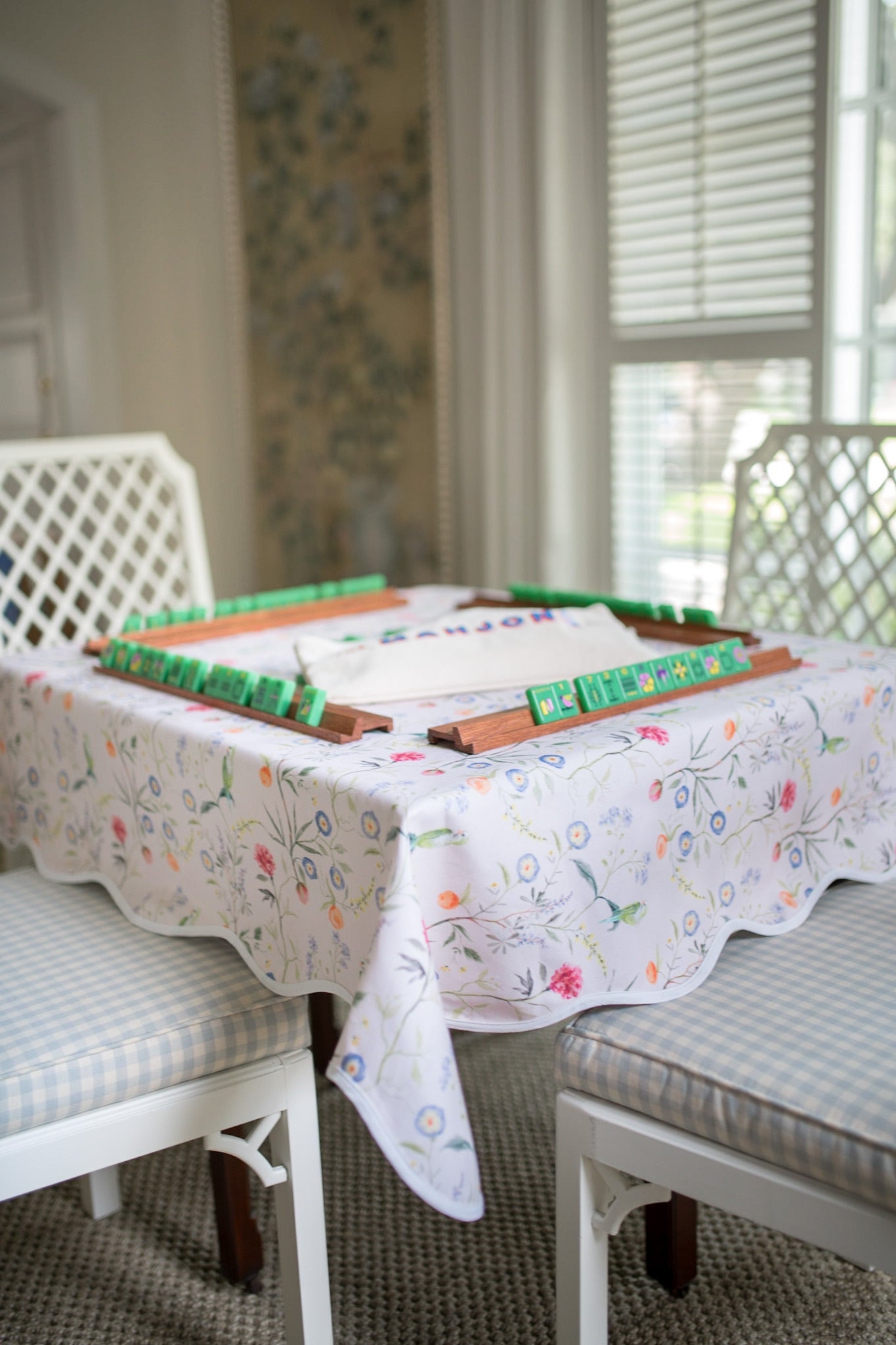 Game Table Topper - Jardin de Fleurs - Peony - Hosted by Kelly Gaudreau
