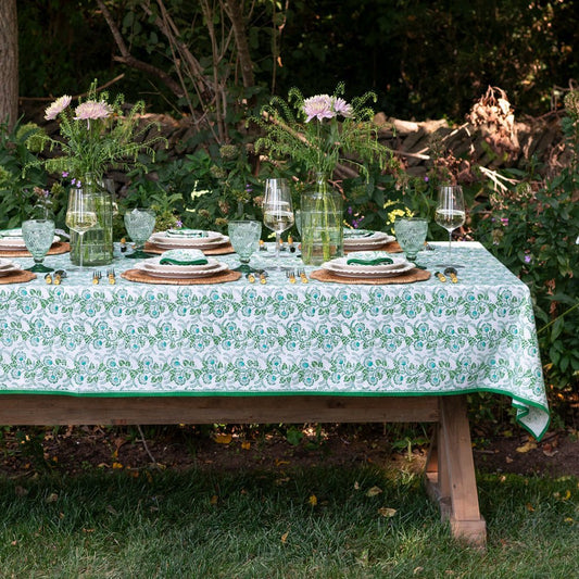 Gardenia Vine Tablecloth - Hosted by Kelly Gaudreau