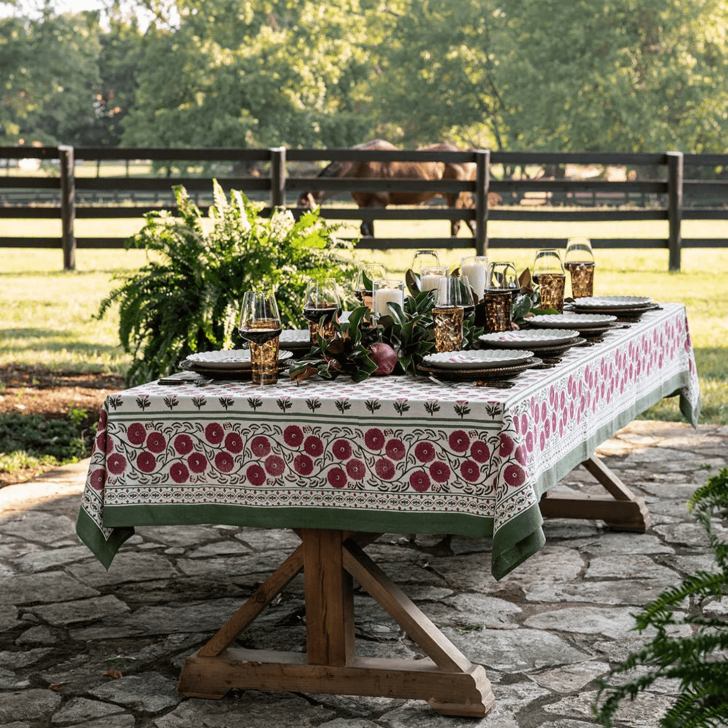 Gaya Rose Tablecloth - Hosted by Kelly Gaudreau