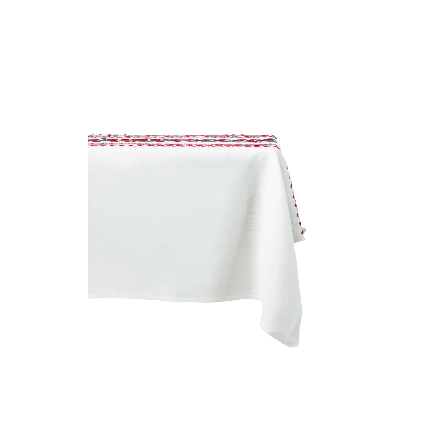Geranio Embroidered Rectangular Tablecloth - Hosted by Kelly Gaudreau