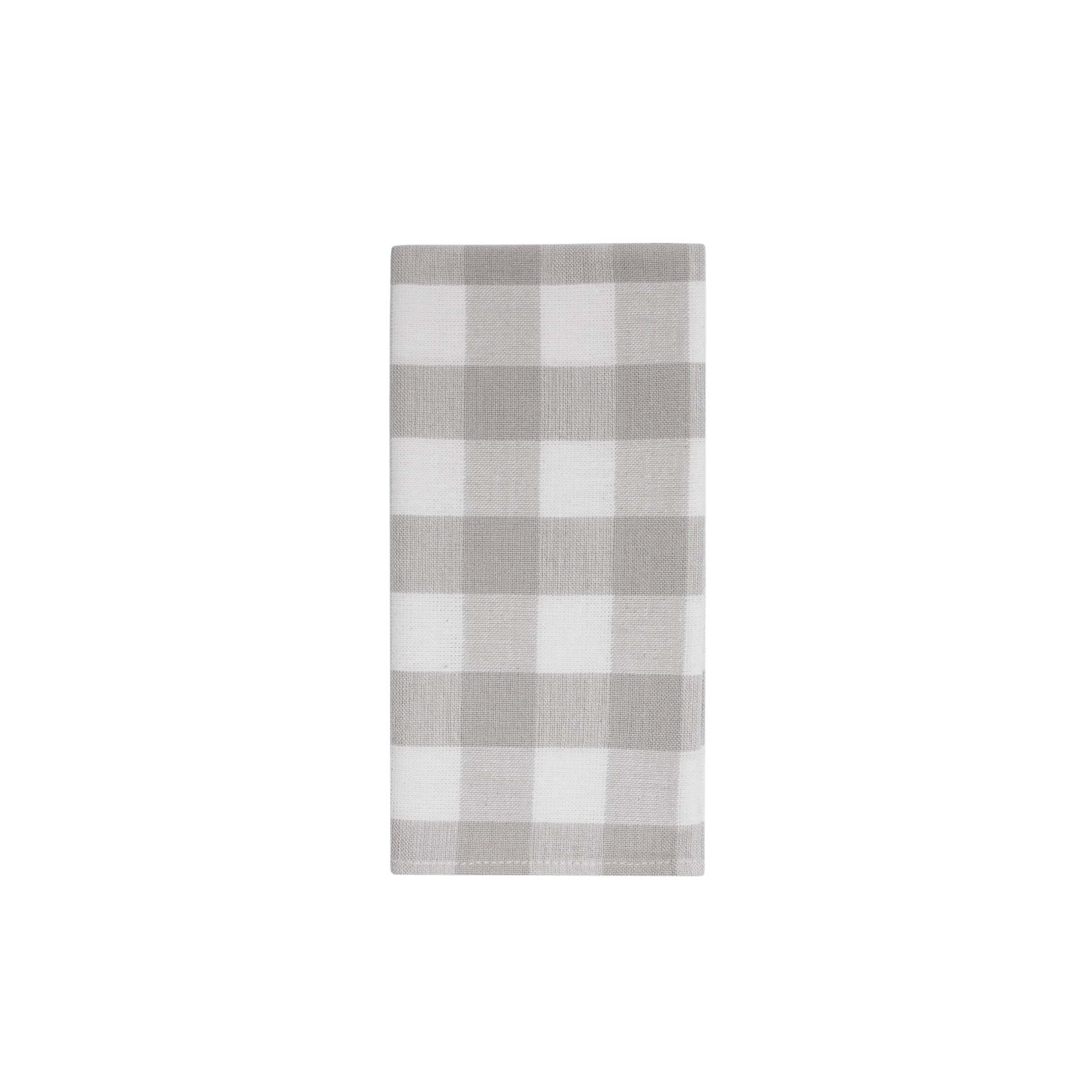 Gingham Napkin - Dove set of 4 - Hosted by Kelly Gaudreau