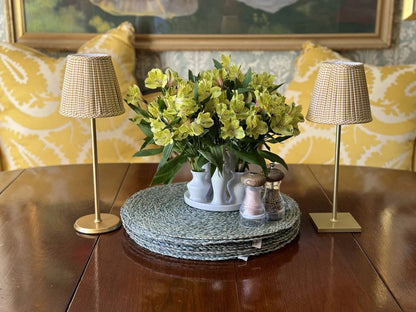 Gingham Shade Cover - Hosted by Kelly Gaudreau