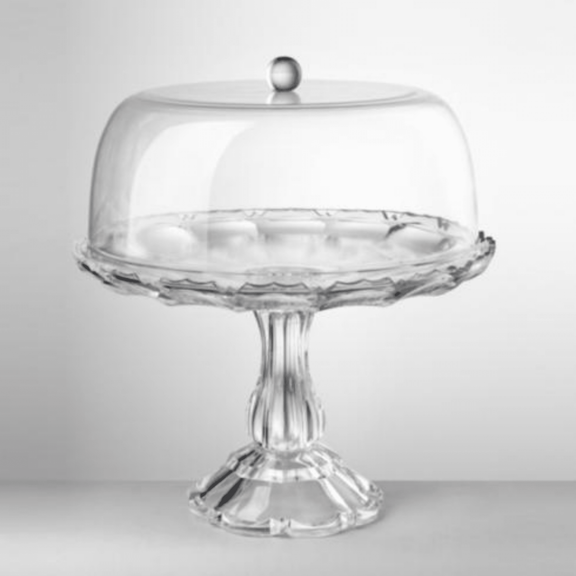 Girasole Cake Plate - Clear - Hosted by Kelly Gaudreau