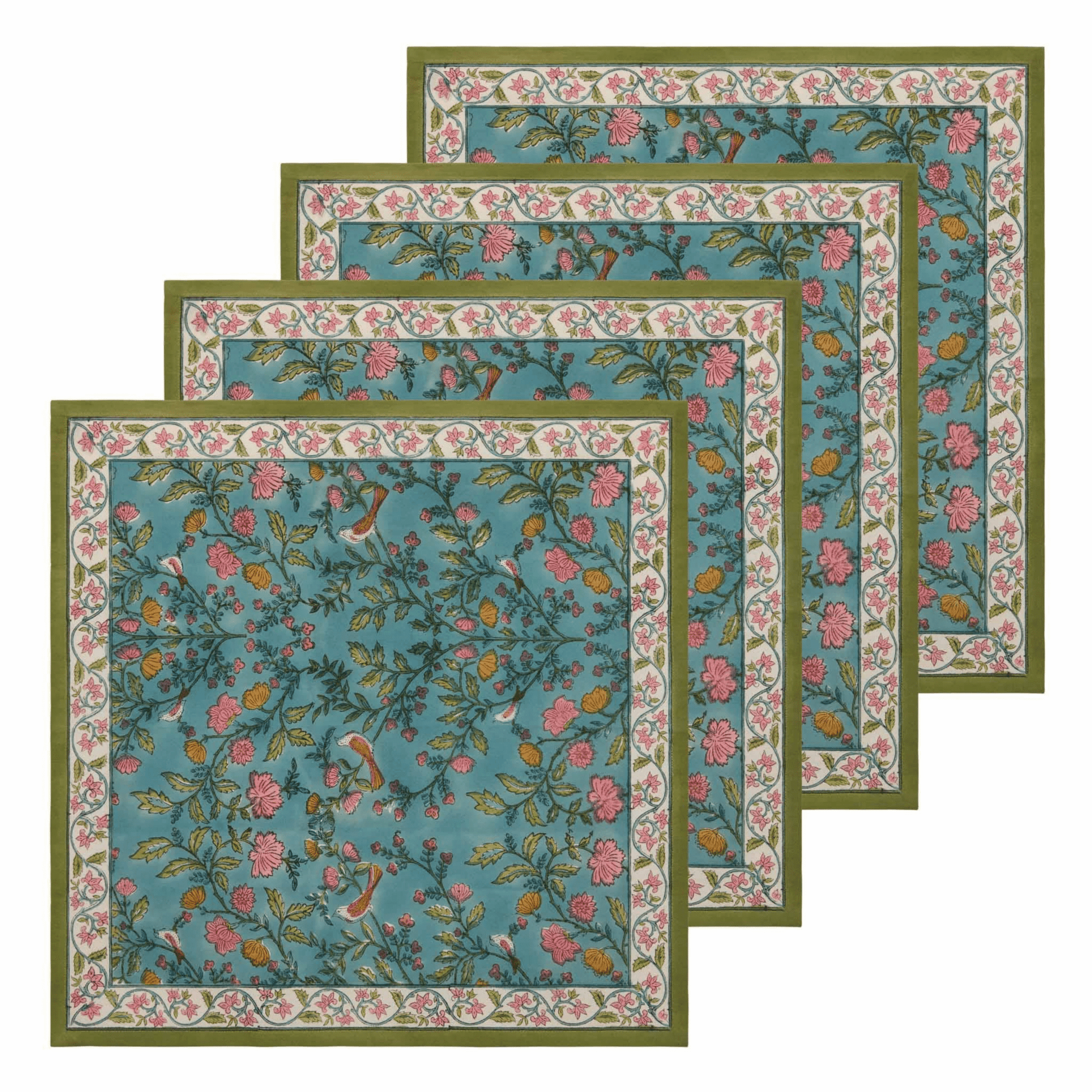 Giverny Multi Napkins - Set of 4 - Hosted by Kelly Gaudreau