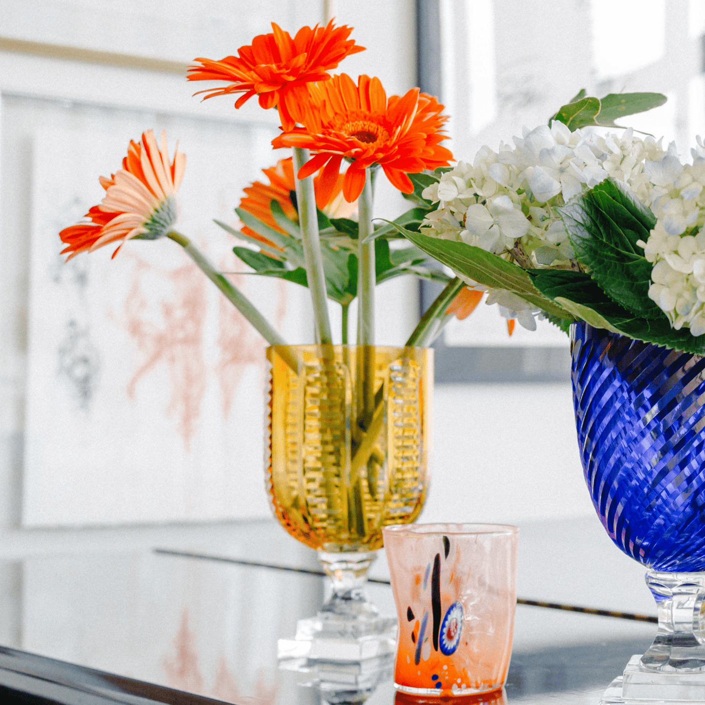 Glass Hurricane Vase - Hosted by Kelly Gaudreau