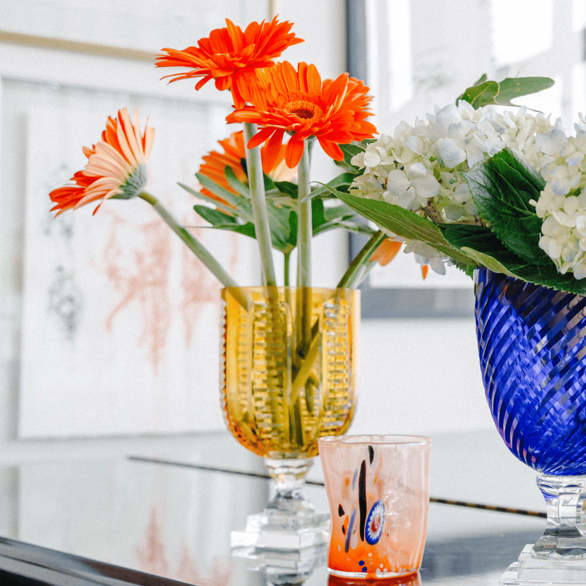 Glass Hurricane Vase - Hosted by Kelly Gaudreau