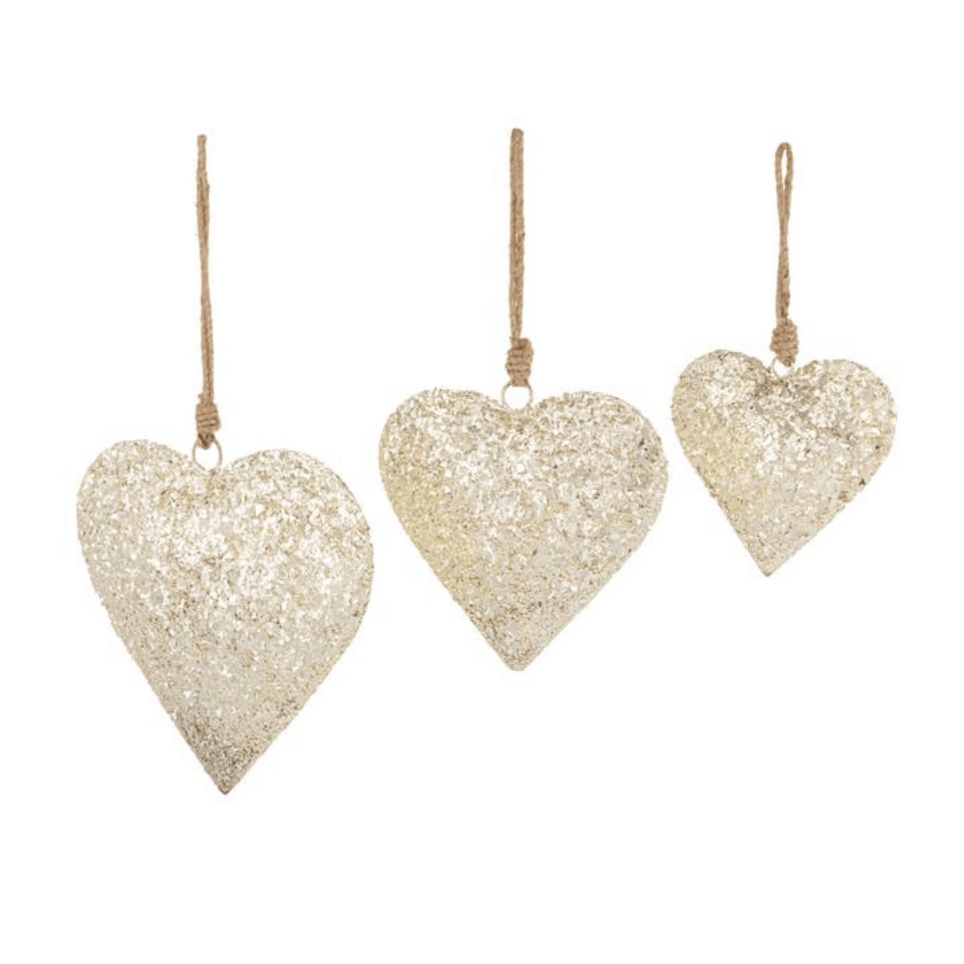 Glitter Heart Ornaments - Hosted by Kelly Gaudreau