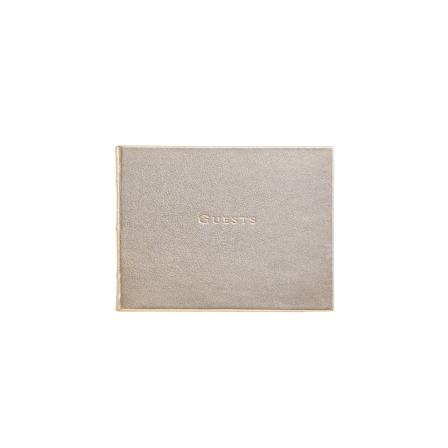 Goatskin Leather Guest Book - Hosted by Kelly Gaudreau
