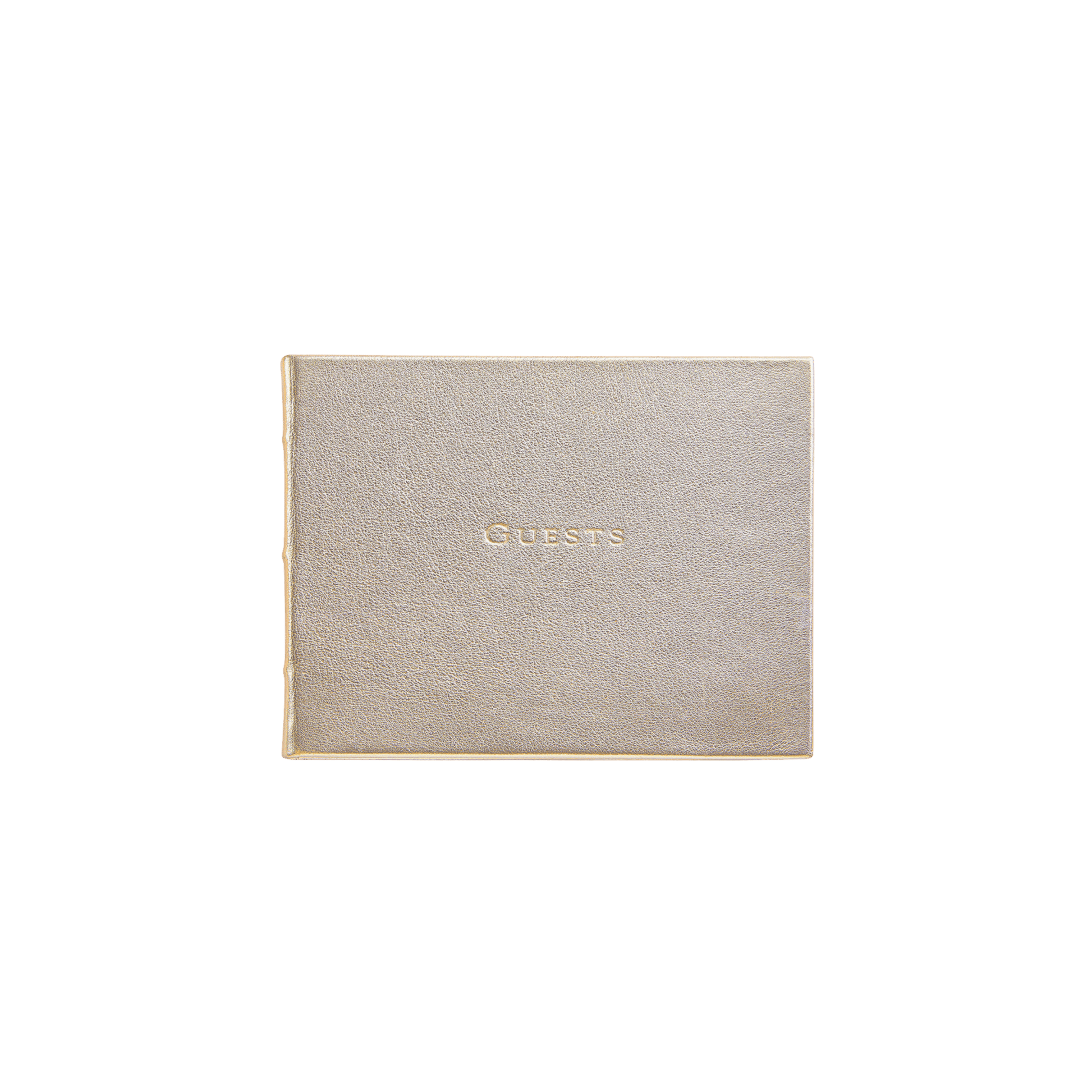 Goatskin Leather Guest Book - Hosted by Kelly Gaudreau