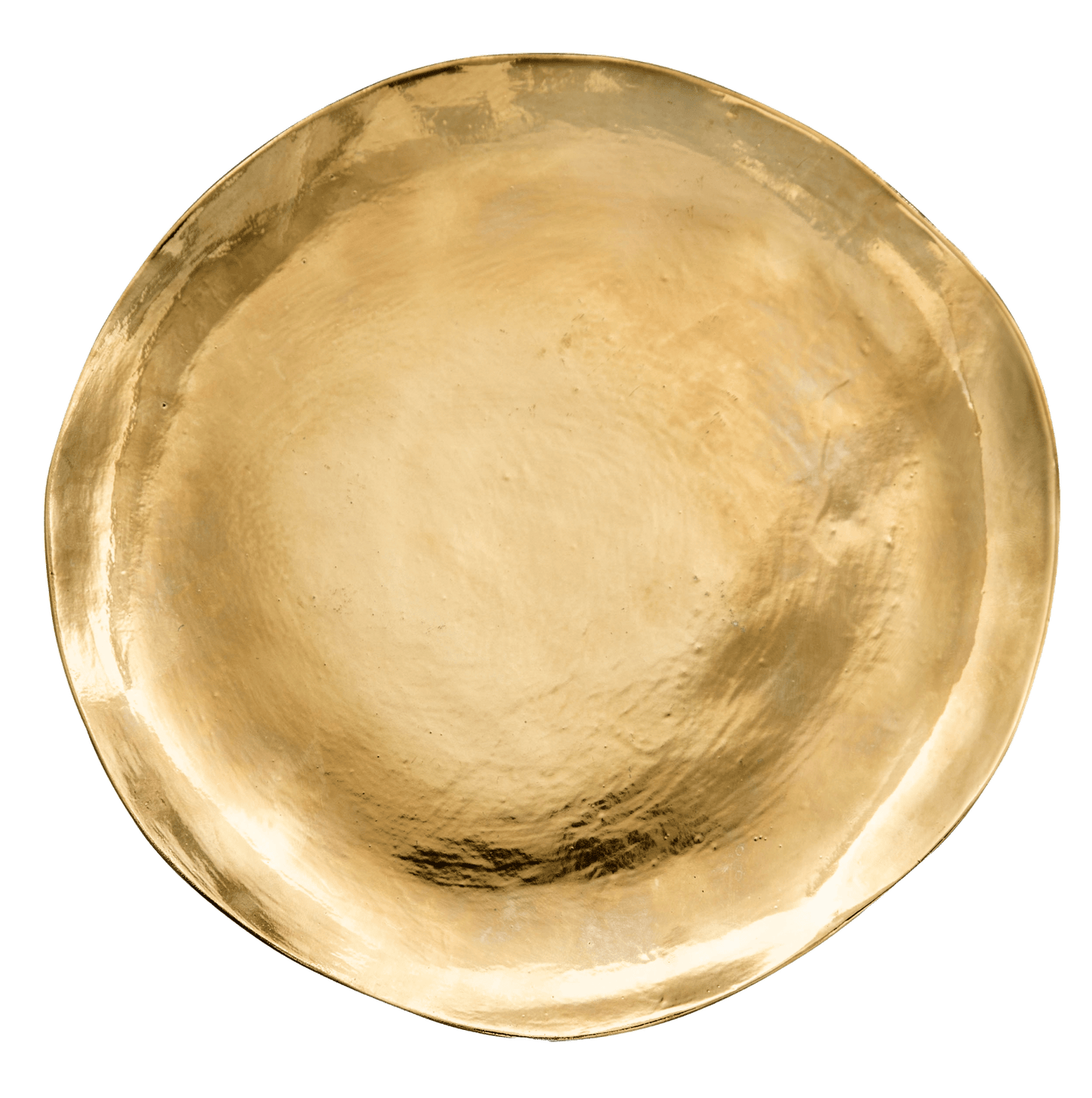 Gold Charger with Irregular Edge - Hosted by Kelly Gaudreau