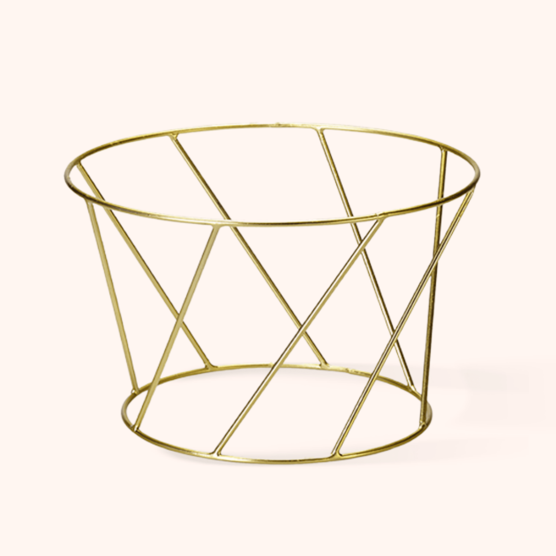 Gold Metal Cake Stand - Hosted by Kelly Gaudreau