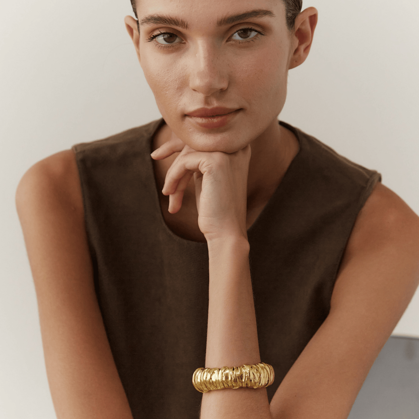 Gold Wrap Bracelet - Hosted by Kelly Gaudreau