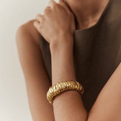 Gold Wrap Bracelet - Hosted by Kelly Gaudreau