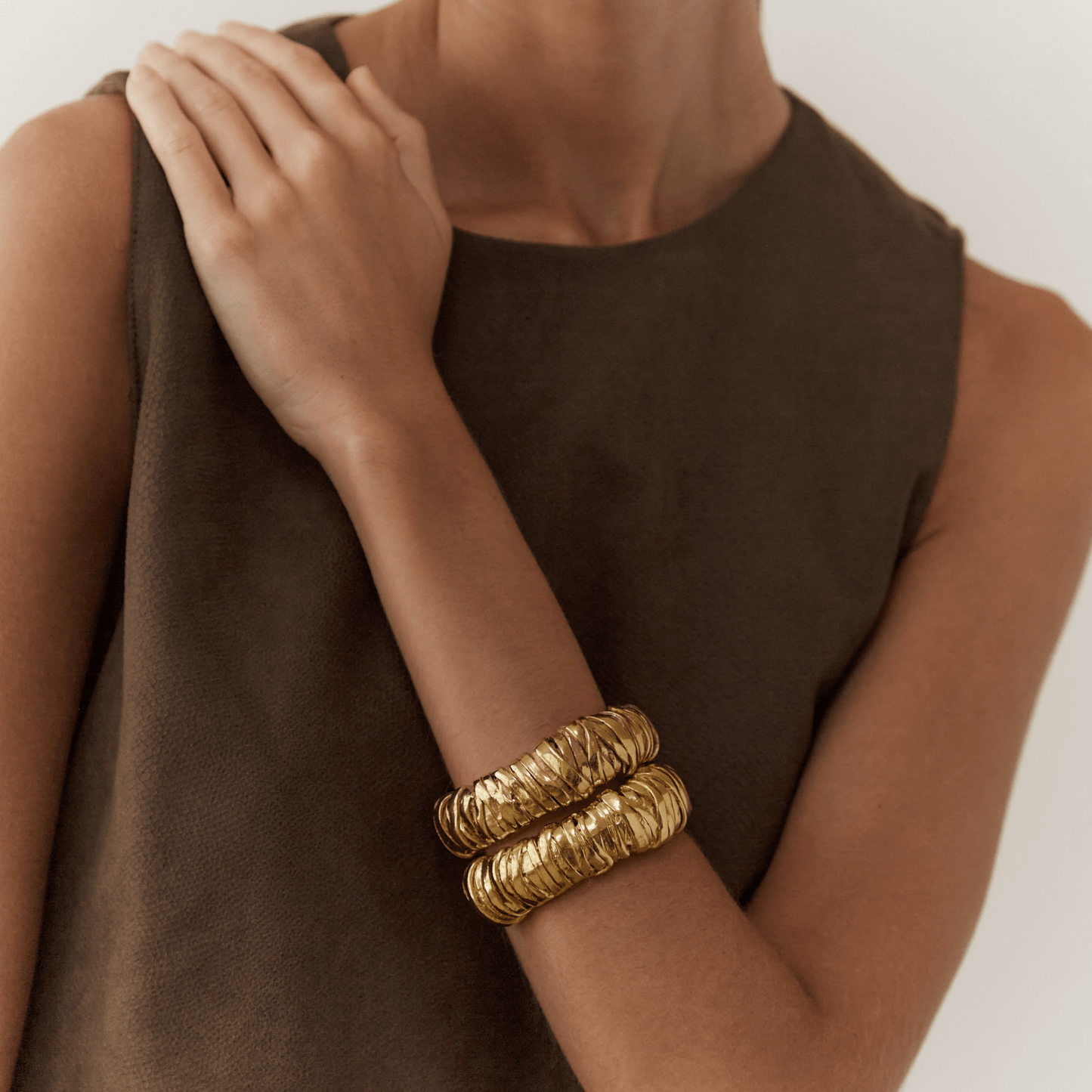 Gold Wrap Bracelet - Hosted by Kelly Gaudreau