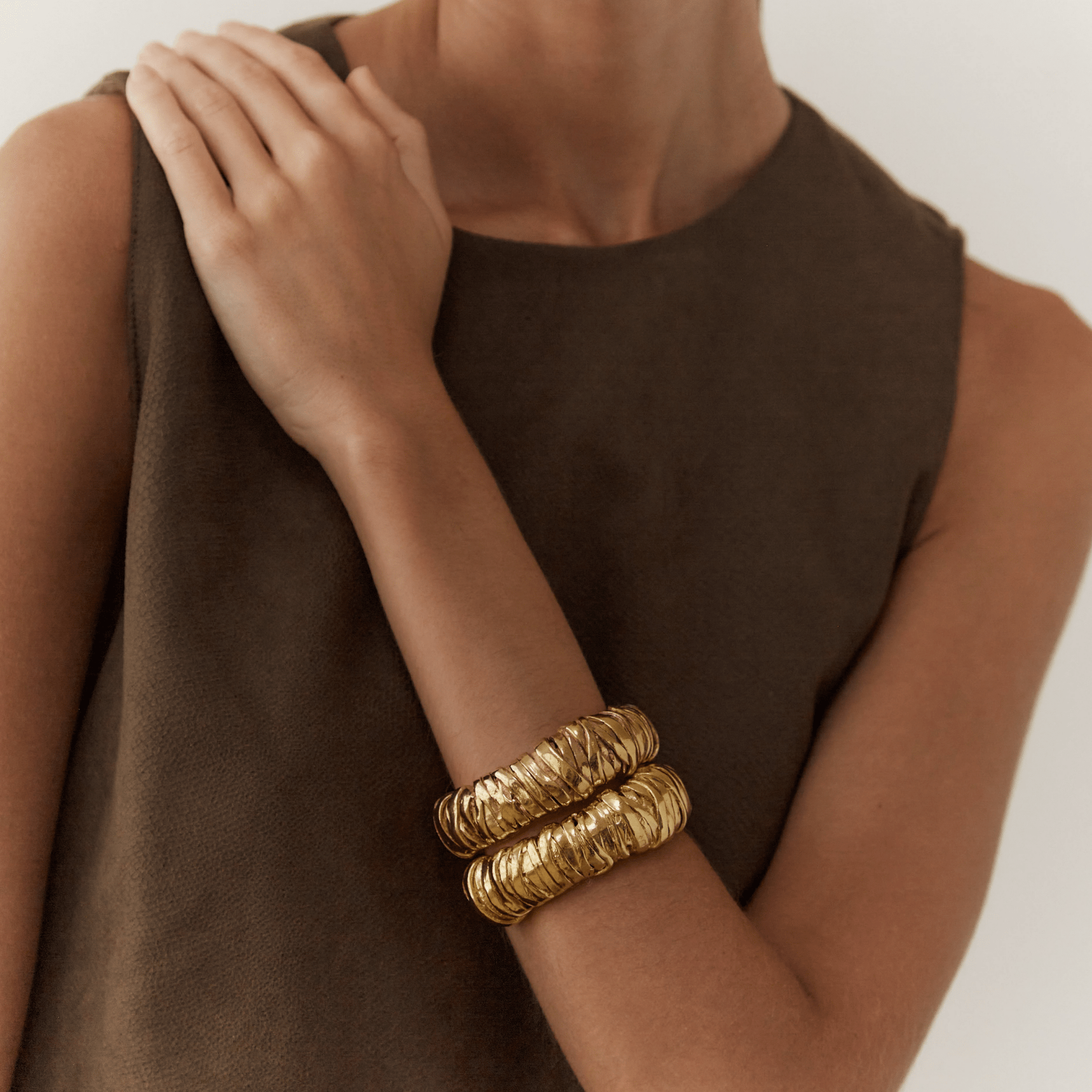 Gold Wrap Bracelet - Hosted by Kelly Gaudreau