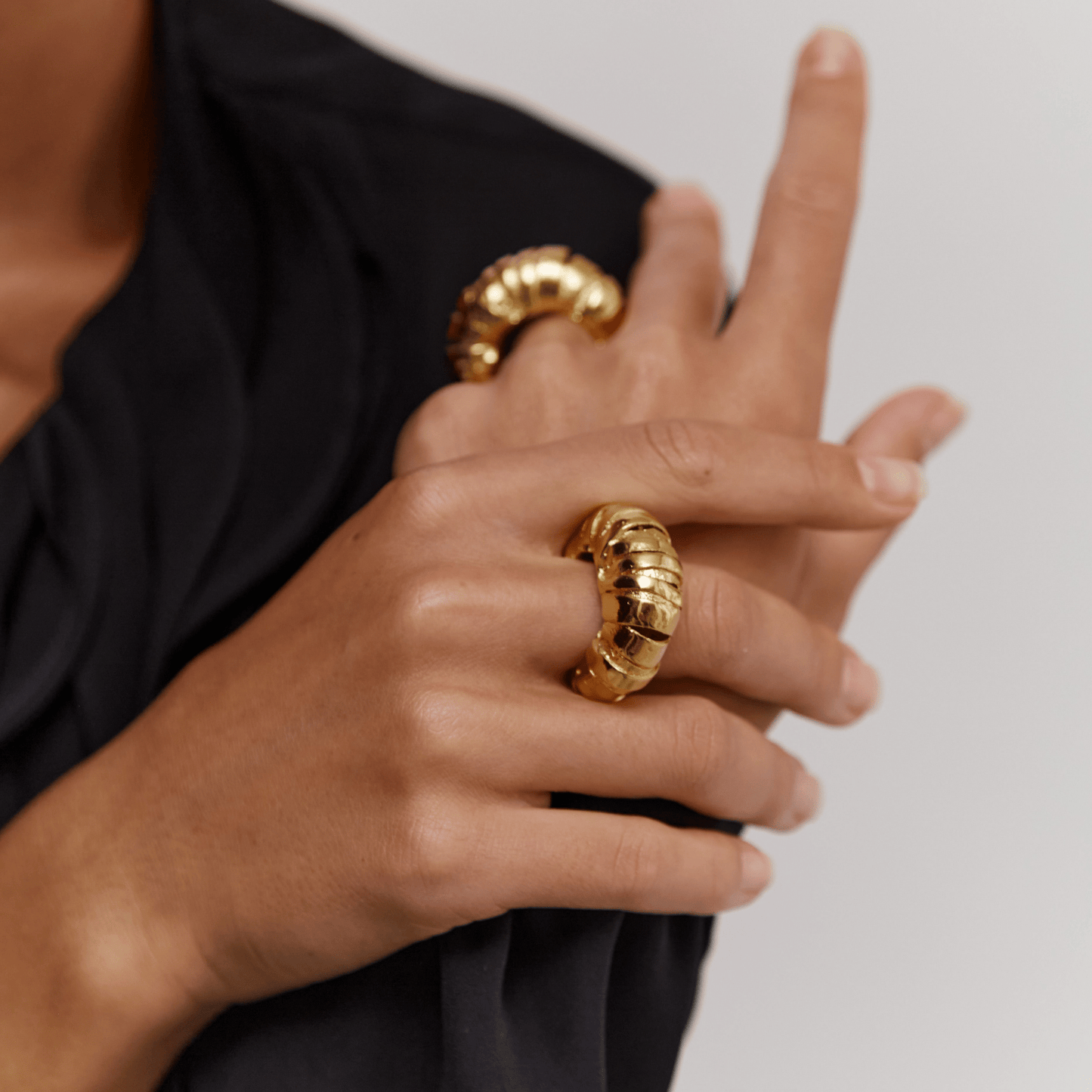 Gold Wrap Ring - Hosted by Kelly Gaudreau