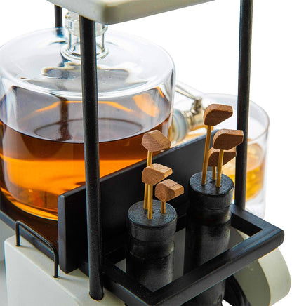 Golf Cart Whiskey Decanter & Ball Glasses - Hosted by Kelly Gaudreau