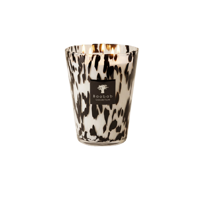 Pearls Black Scented Candle