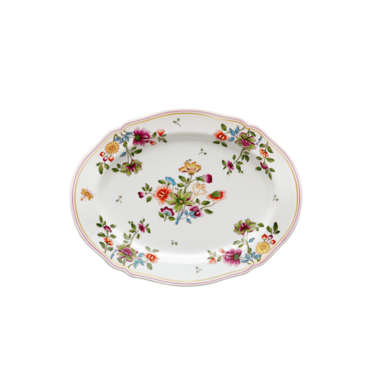 Granduca Coreana Flowers Oval Platter - Hosted by Kelly Gaudreau
