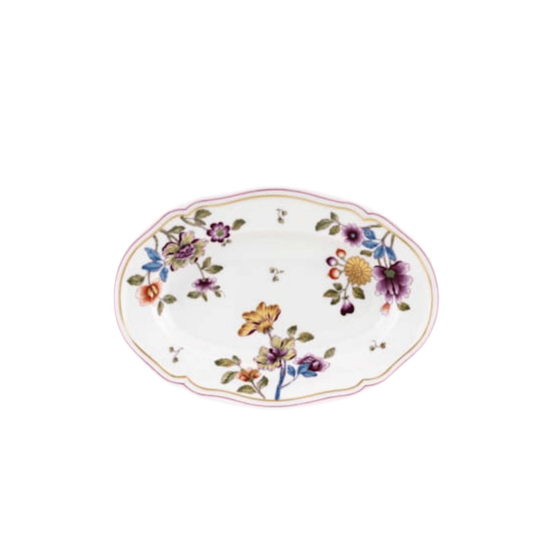 Granduca Coreana Flowers Pickle Dish - Hosted by Kelly Gaudreau