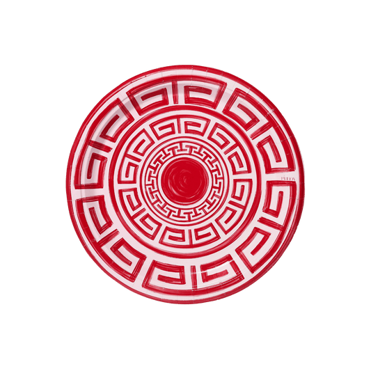 Greek Key Pavilion Dinner Plates - Pack of 8 - Hosted by Kelly Gaudreau