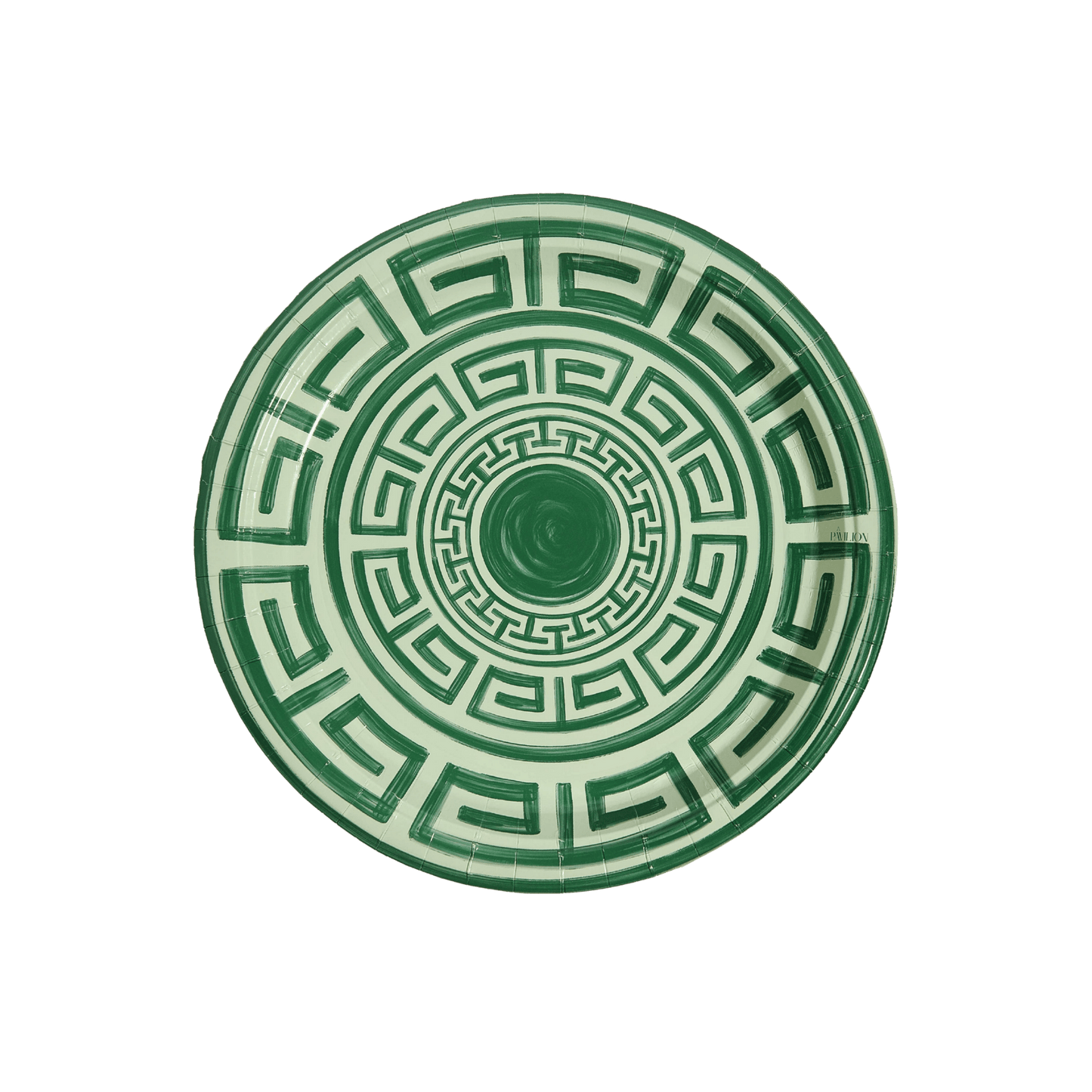 Greek Key Pavilion Dinner Plates - Pack of 8 - Hosted by Kelly Gaudreau