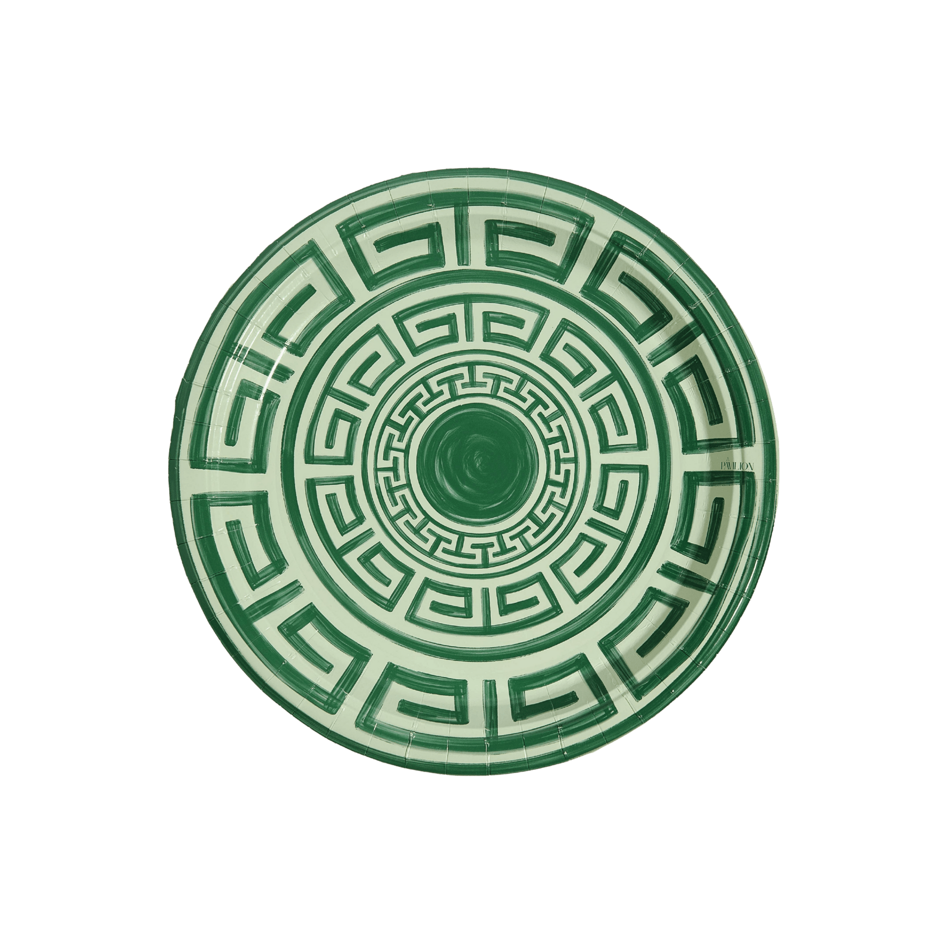 Greek Key Pavilion Dinner Plates - Pack of 8 - Hosted by Kelly Gaudreau